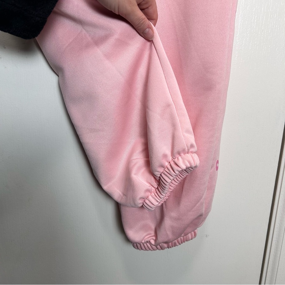 SHEIN Pink Jogger Track Pants Bow Print Size S - Picture 5 of 11